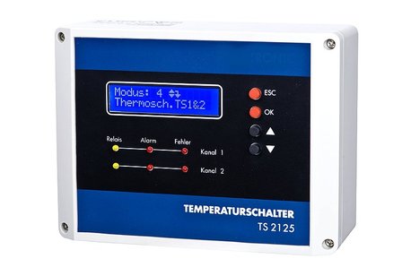 Temperature switch 2 sensors | TS-2125 + 2x TS1