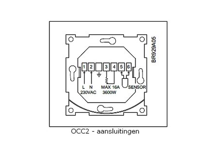 Clock thermostat OCC2