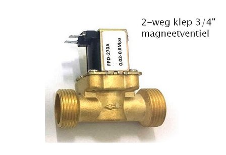 2-way valve 230V | 3/4&quot; - 230V