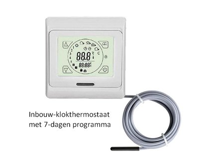 Built-in clock thermostat TH89