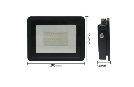 LED floodlight 100W IP68 | MIW-100W