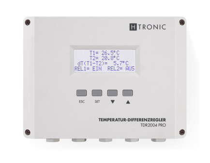 Differential Temperature Controller TDR2004 pro