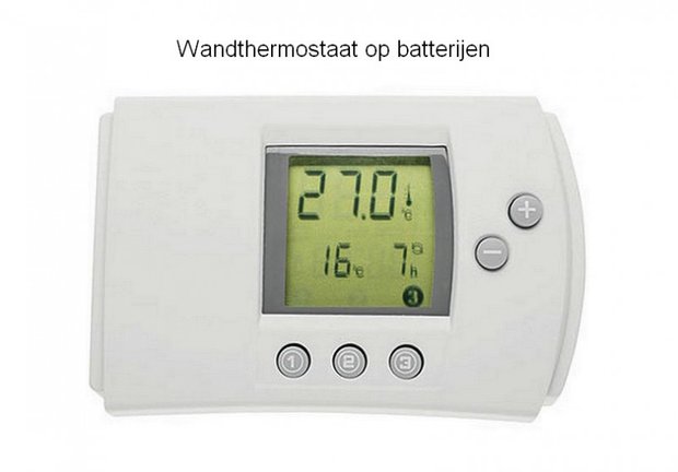   Thermostat battery-operated