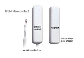 GSM alarm contact magnetic contact
