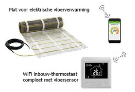 Wifi Underfloor heating | Mat + Wi-Fi thermostat