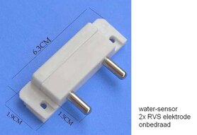 Stainless steel water probe