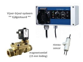 Pond refill system | 3000/15mm/net cable